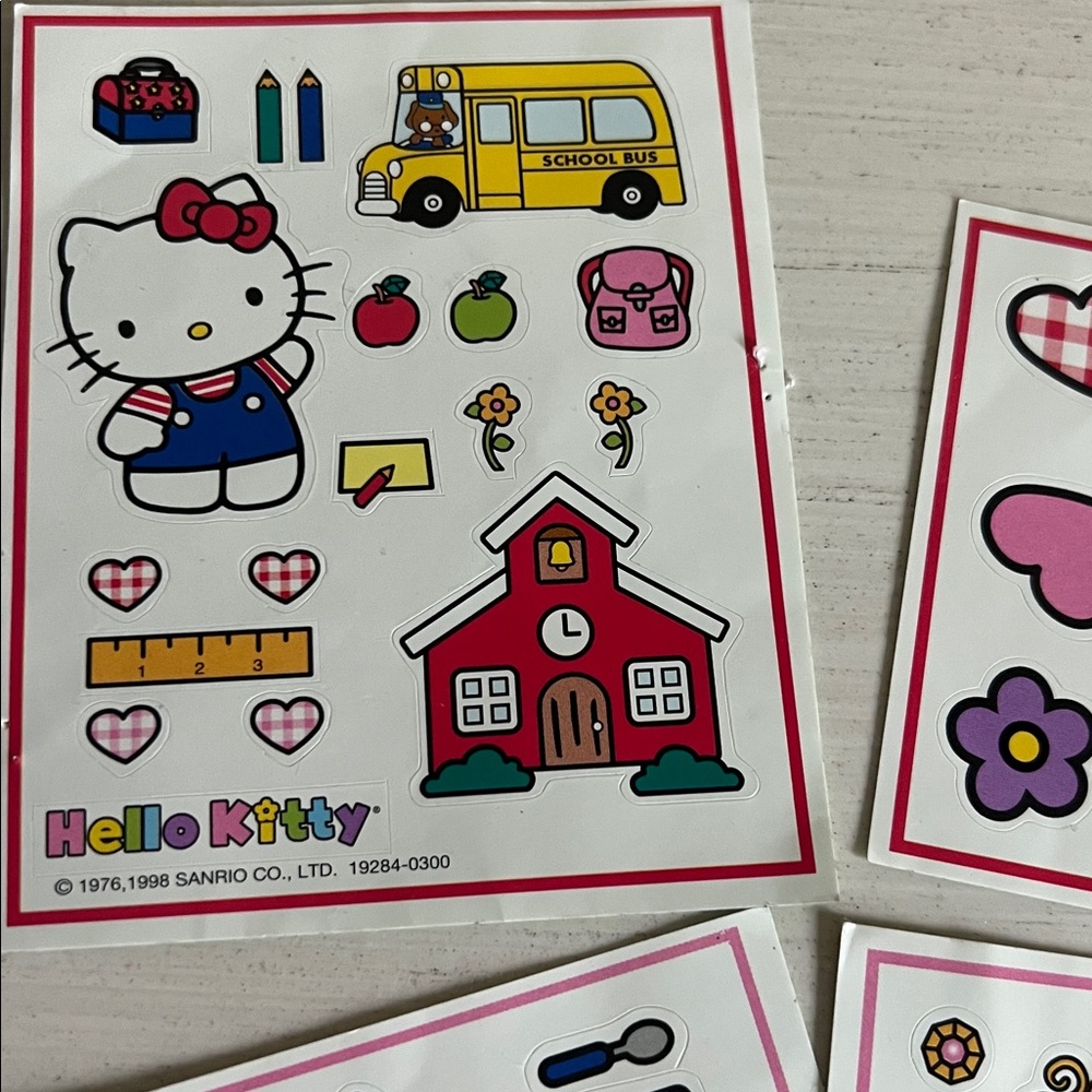 1998 Hello Kitty Sticker Collection - Picture 2 of 7